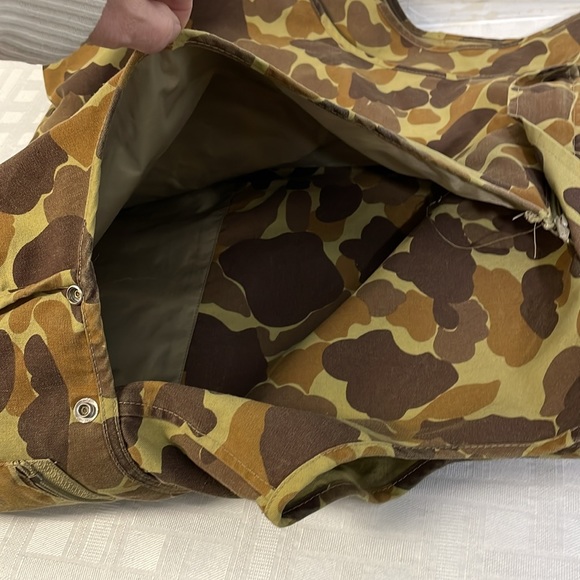 Vintage GAMEHIDE Camo Hunting Vest Front Loader Bird Pheasant Shell Holders XL - Picture 12 of 14